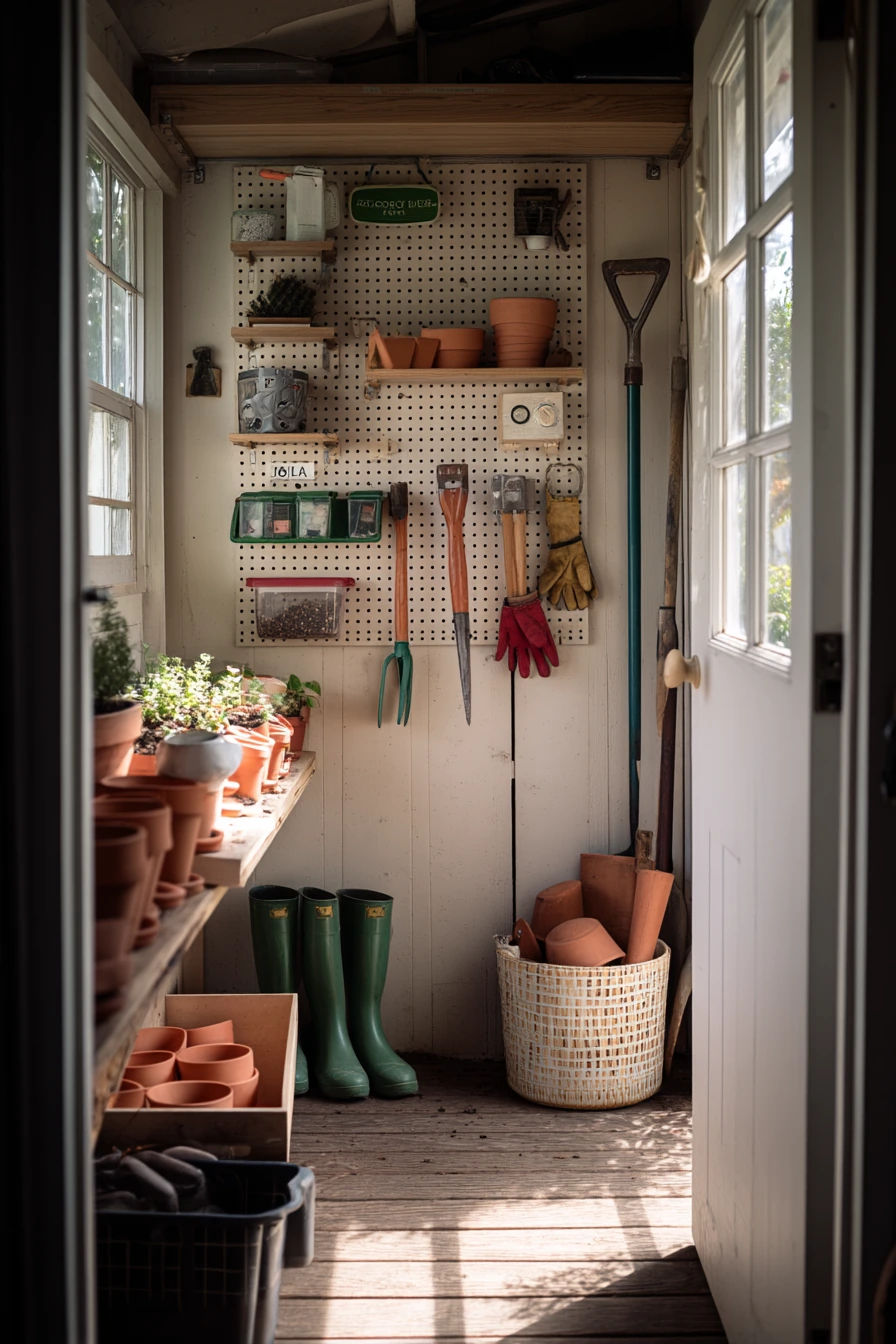 garden tool storage ideas 3