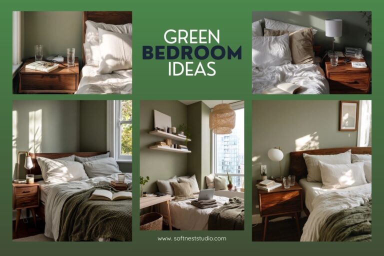 green bedroom ideas