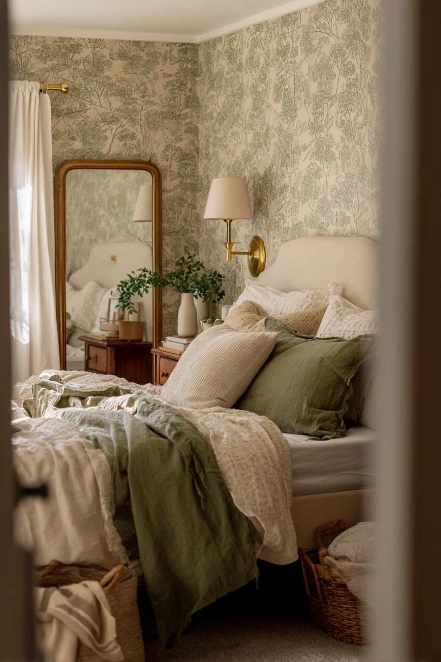green bedroom ideas 11