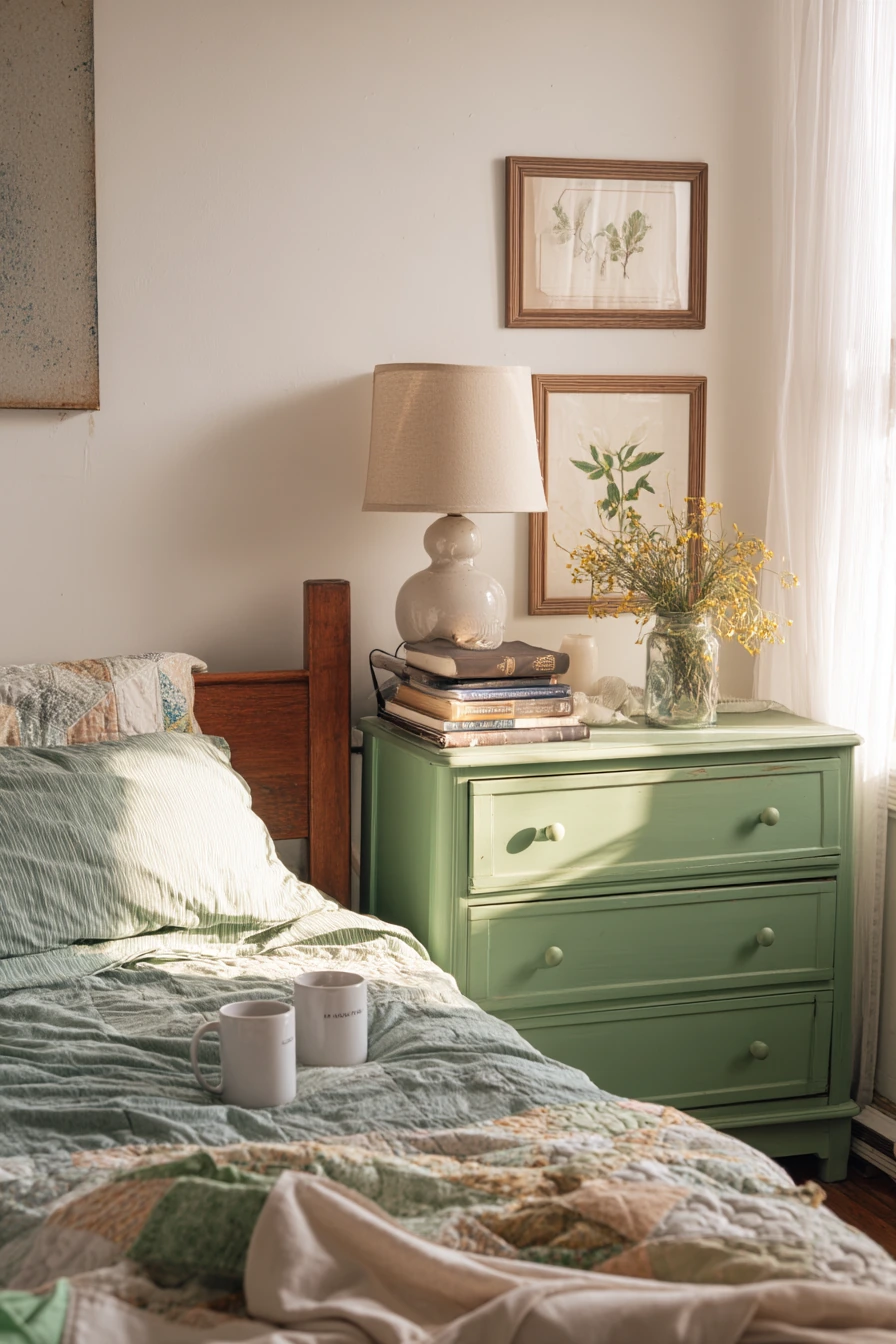 green bedroom ideas 16