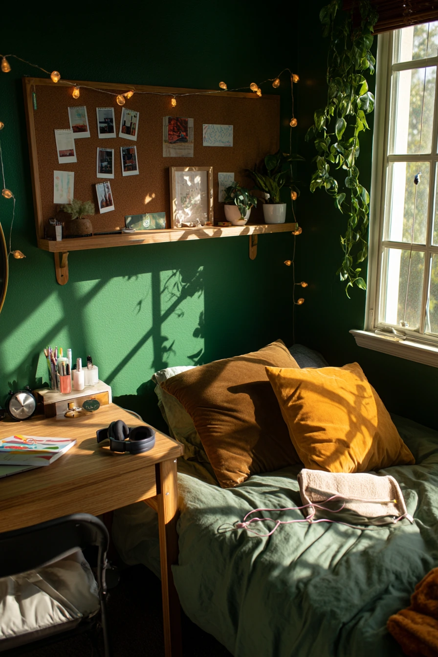 green bedroom ideas 20