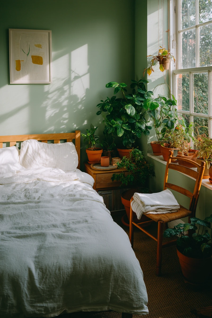 green bedroom ideas 31
