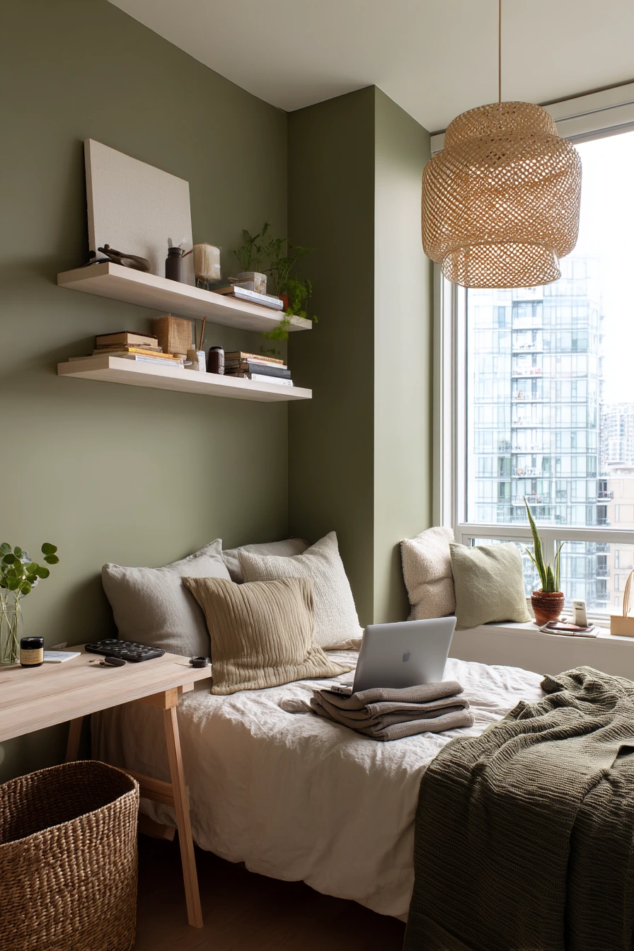 green bedroom ideas 5