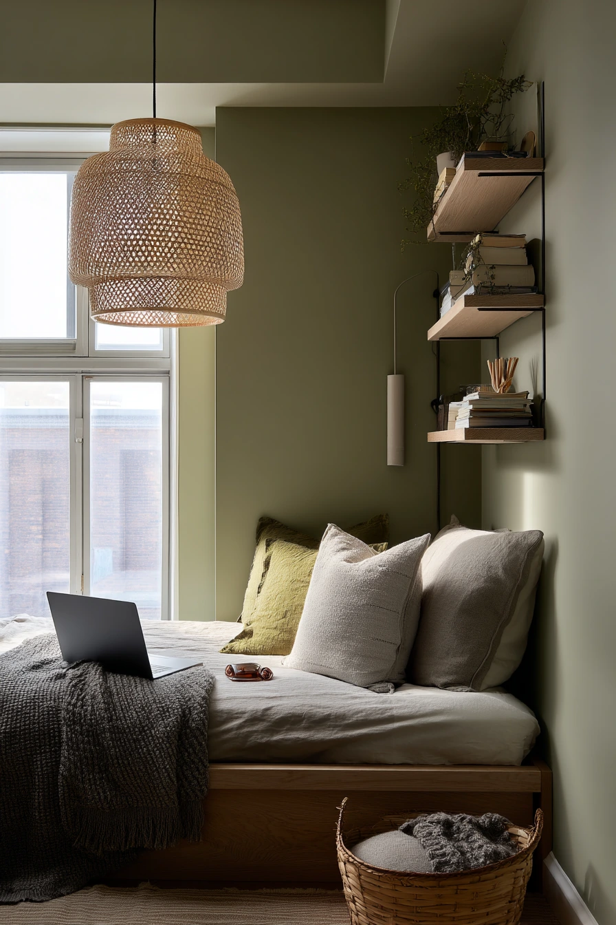 green bedroom ideas 7