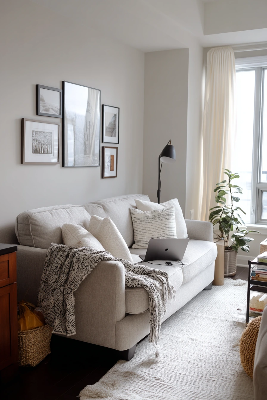grey living room ideas 21