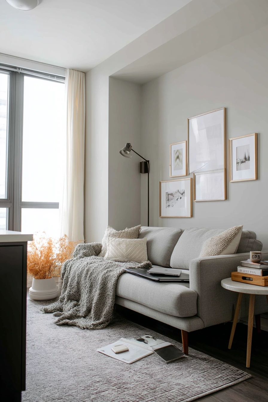 grey living room ideas 24