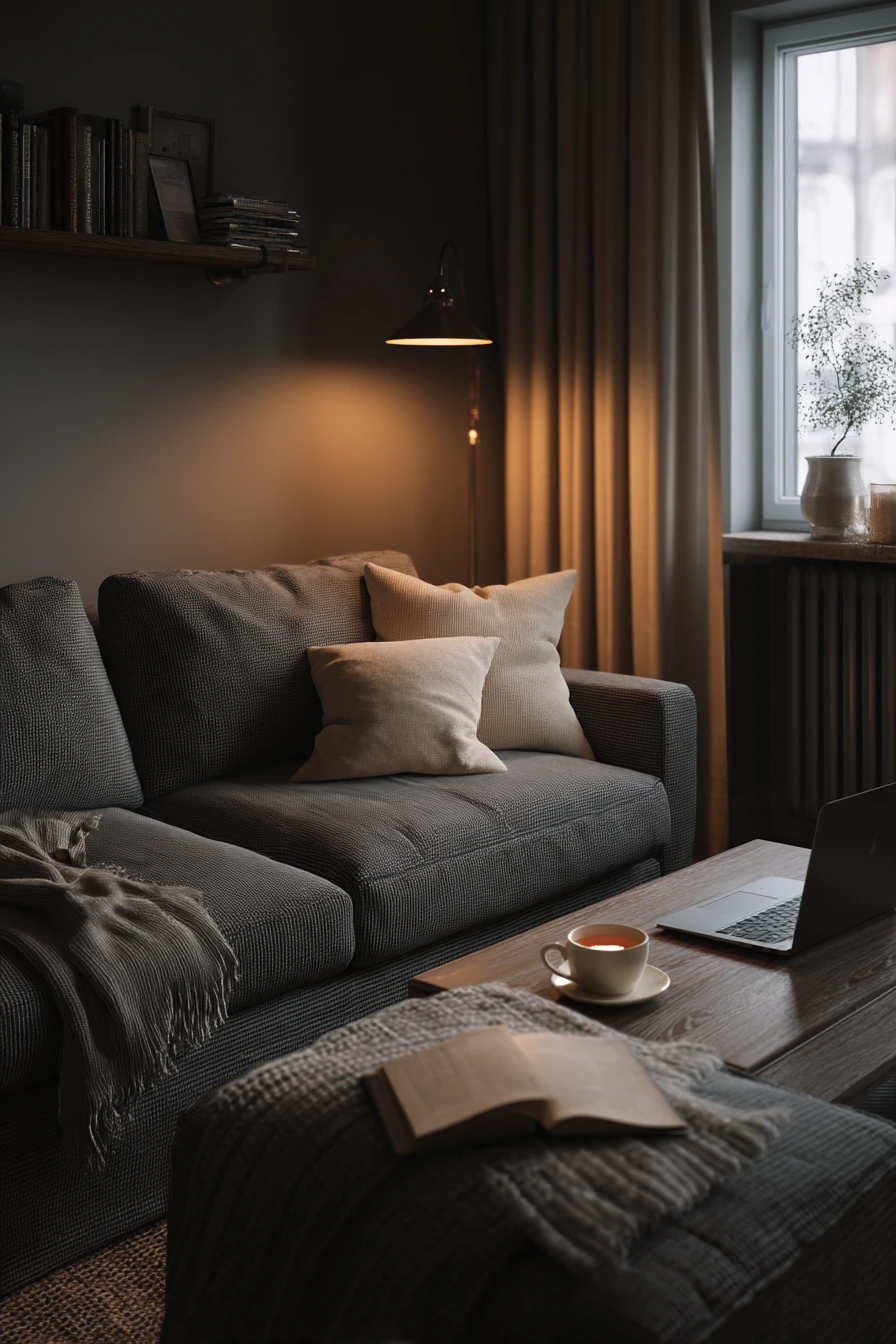 grey living room ideas 38