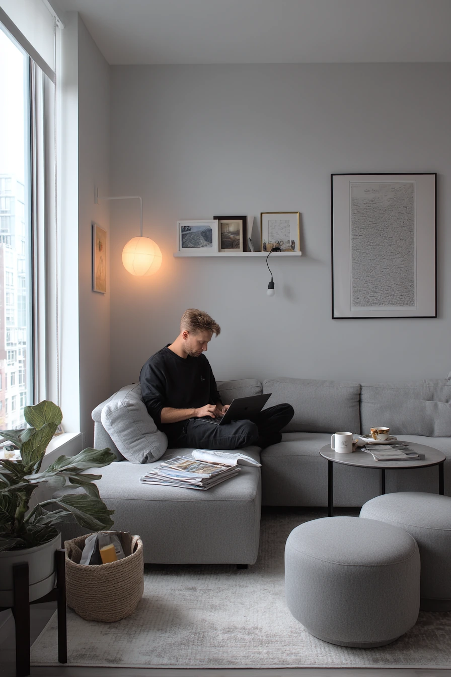 grey living room ideas 6