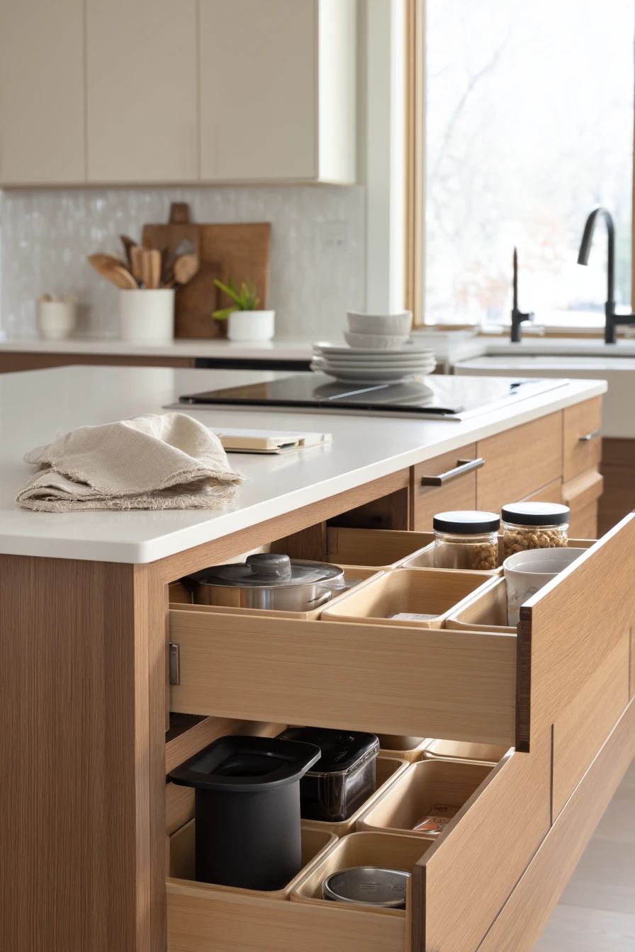 kitchen cabinet organization ideas 30