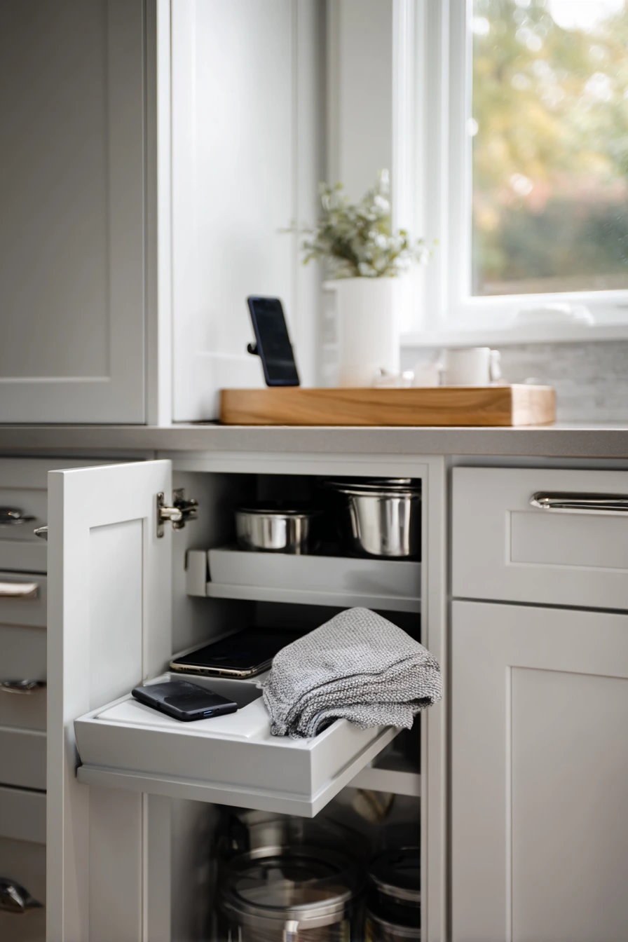 kitchen cabinet organization ideas 31