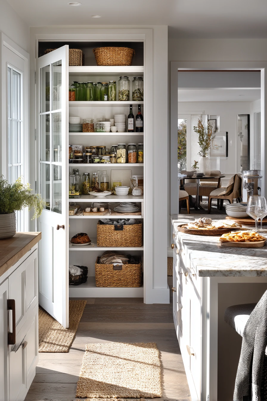 kitchen cabinet organization ideas 35