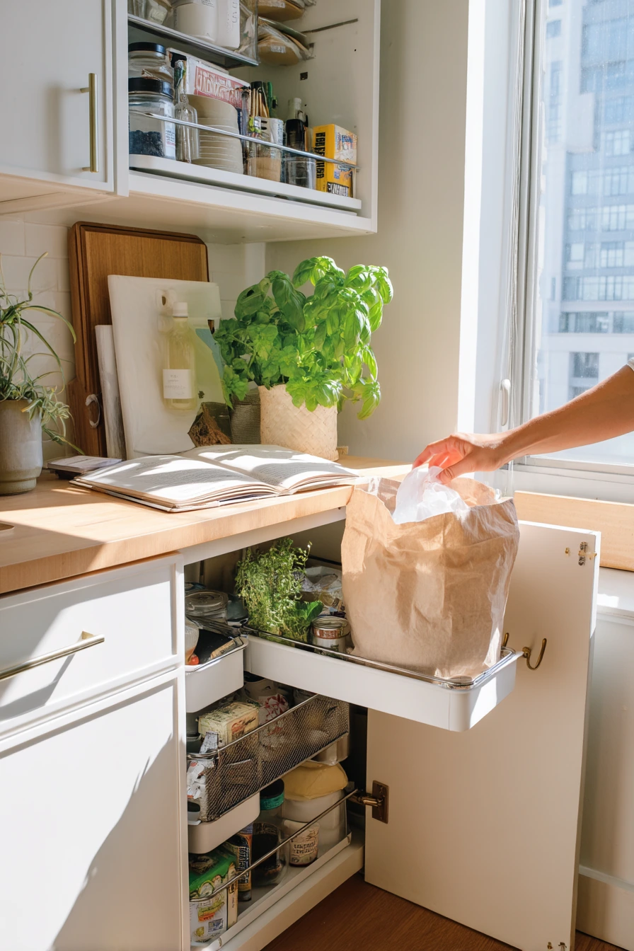kitchen cabinet organization ideas 5