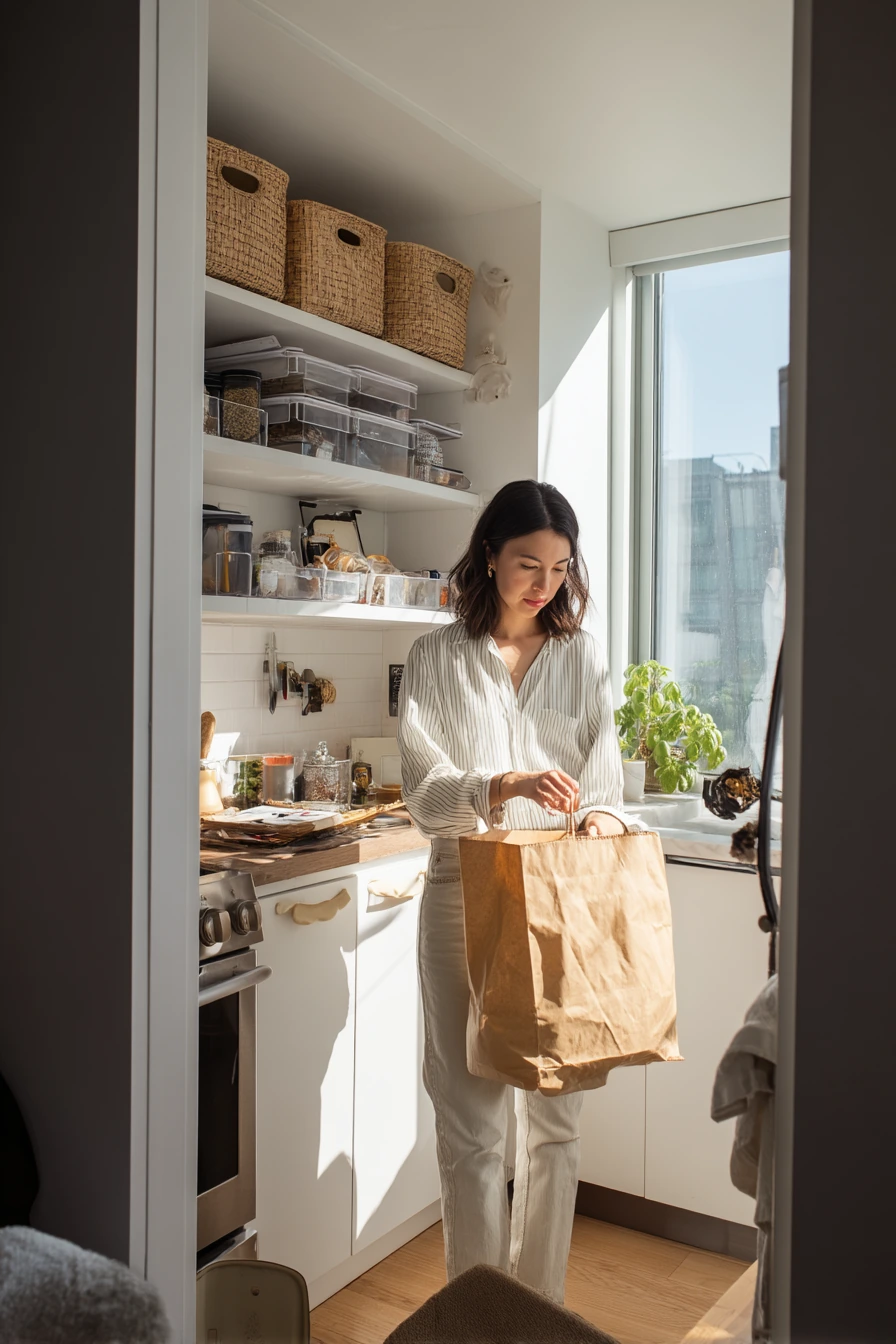 kitchen cabinet organization ideas 8