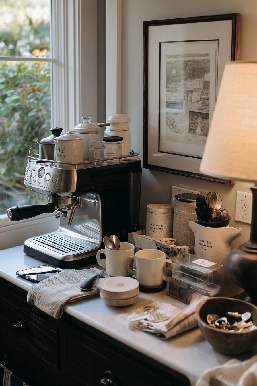 kitchen counter decor ideas 13