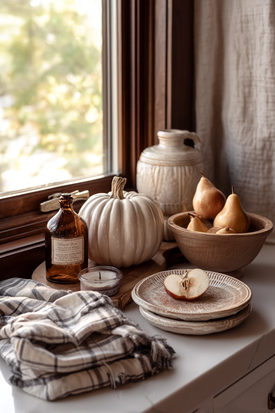 kitchen counter decor ideas 17