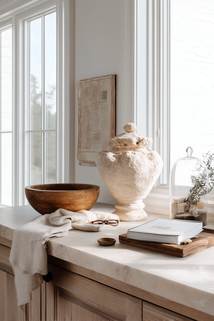 kitchen counter decor ideas 30