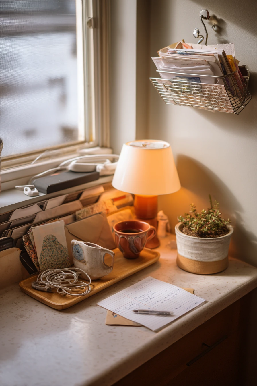 kitchen counter decor ideas 34