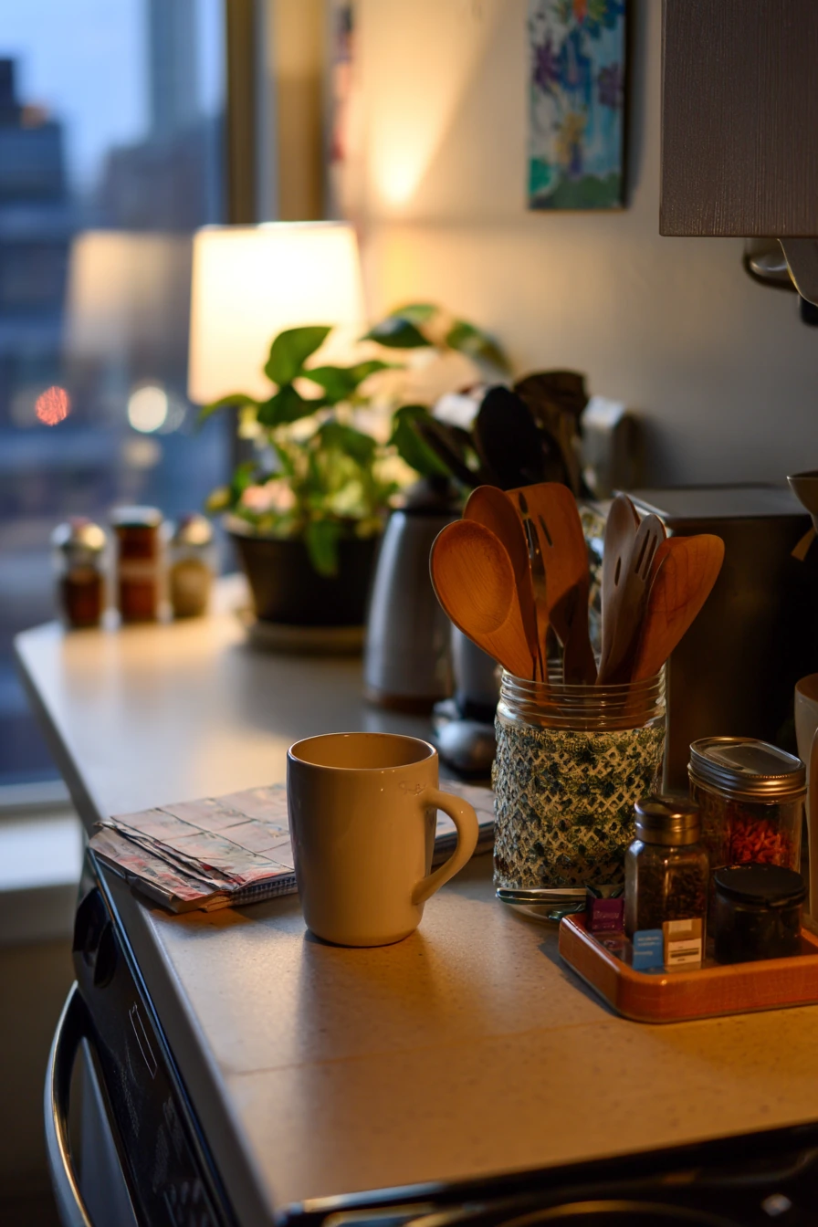 kitchen counter decor ideas 8