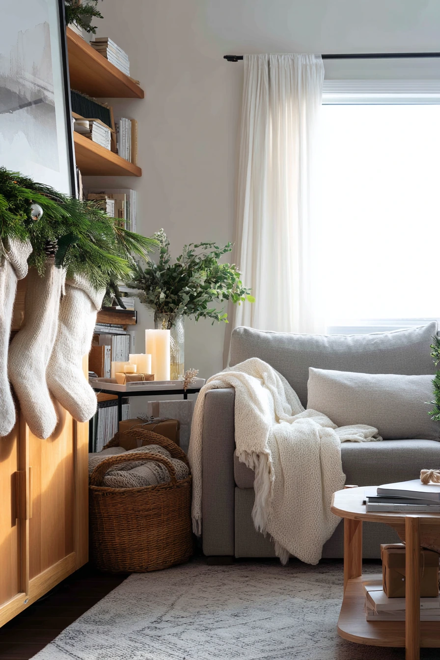 living room christmas decor ideas 10