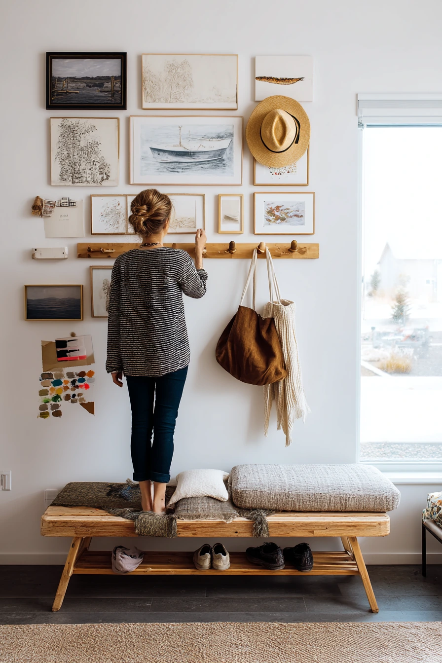 living room wall decor ideas 36