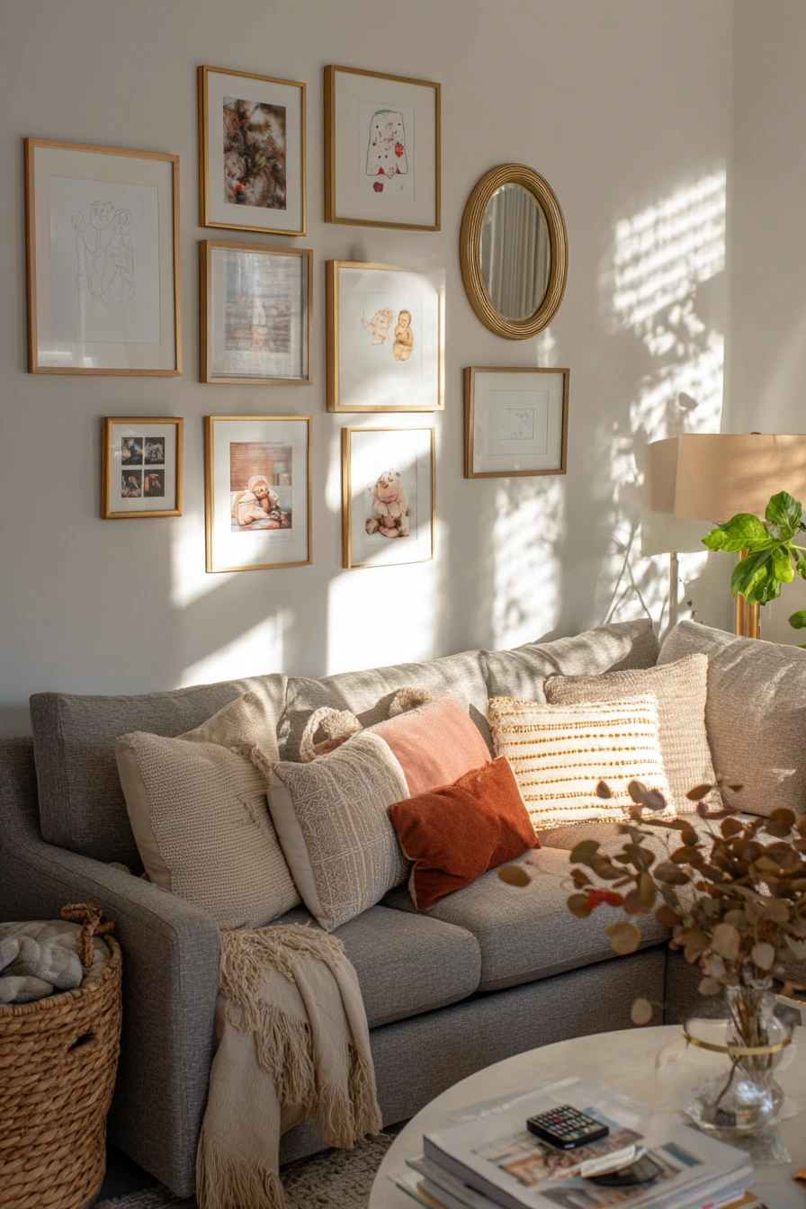 living room wall decor ideas 7