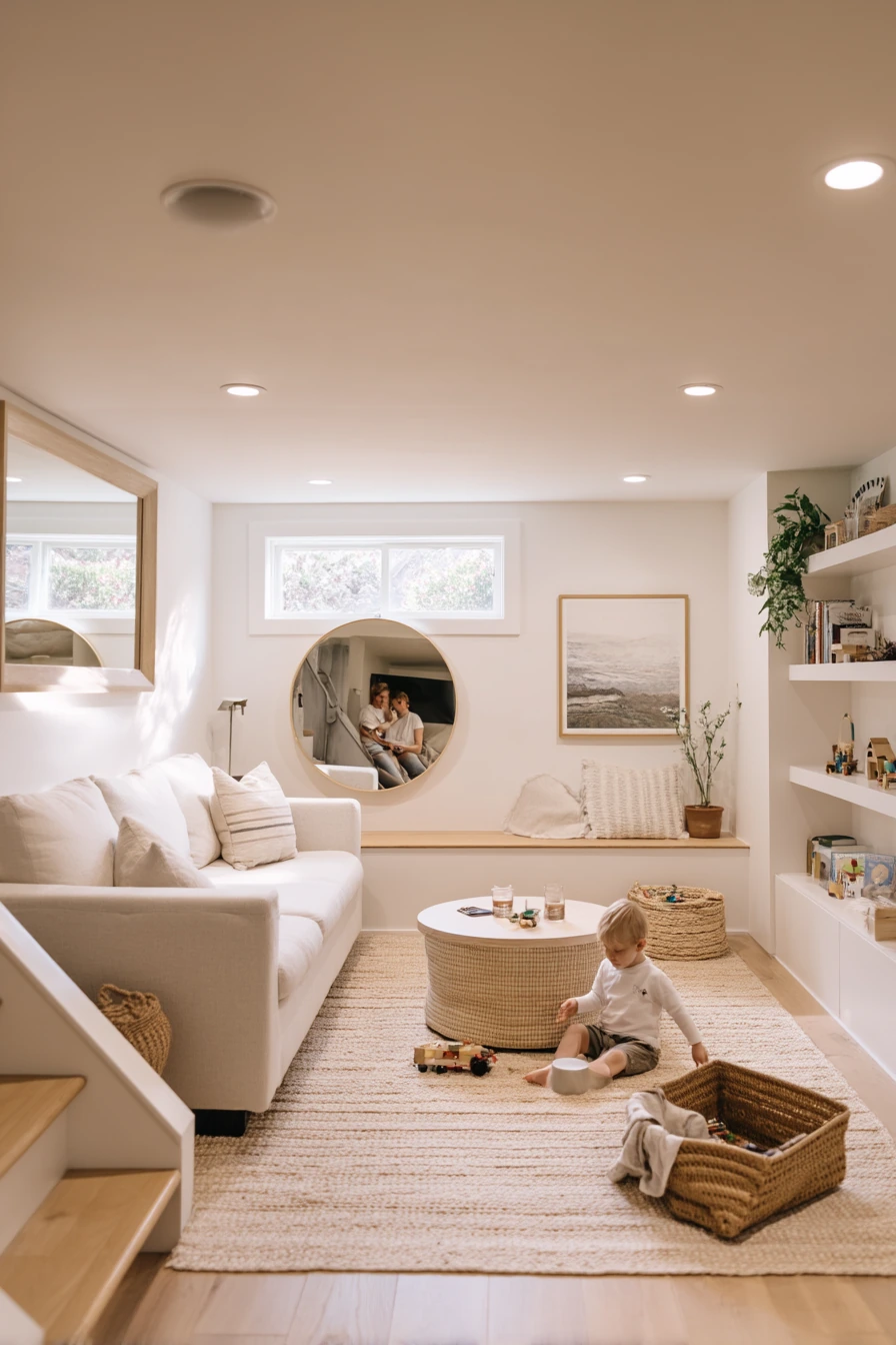 low basement ceiling ideas 1