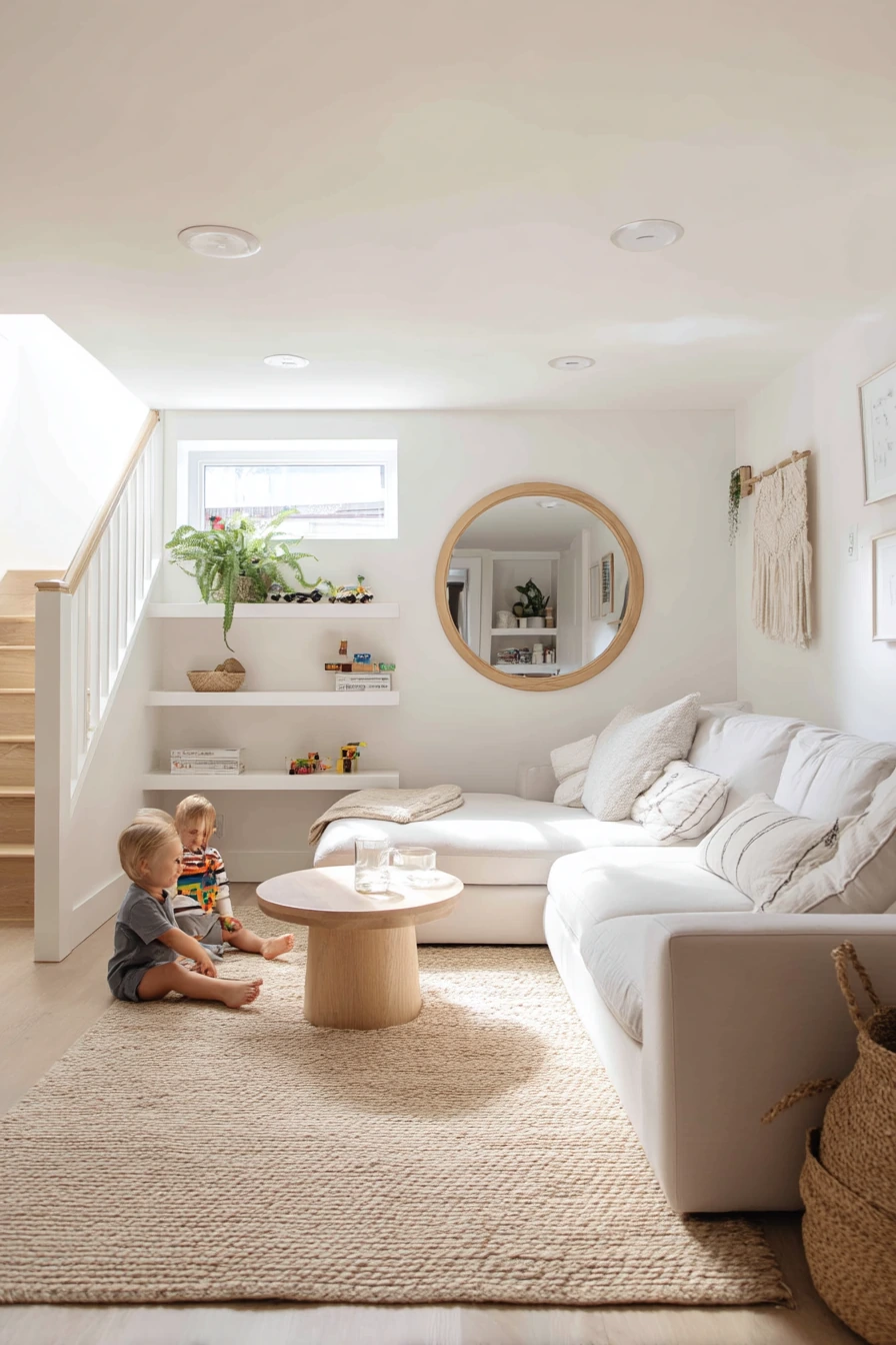 low basement ceiling ideas 4